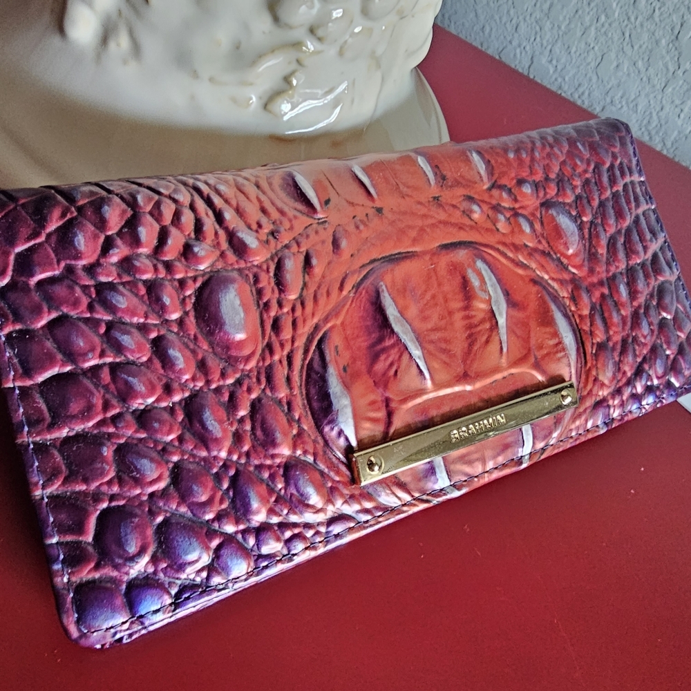Brahmin Dawning Ombre Ady Wallet NWT